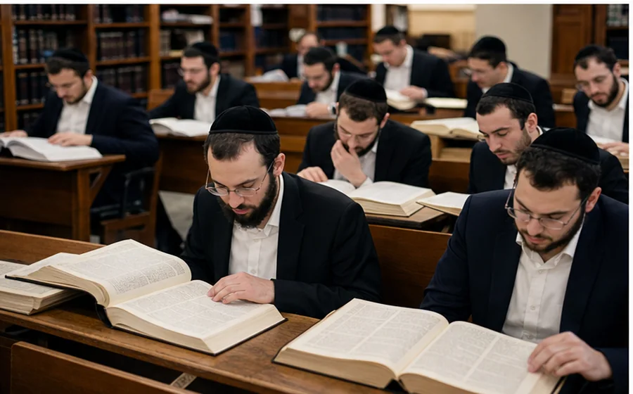 Étude permanente au Kollel